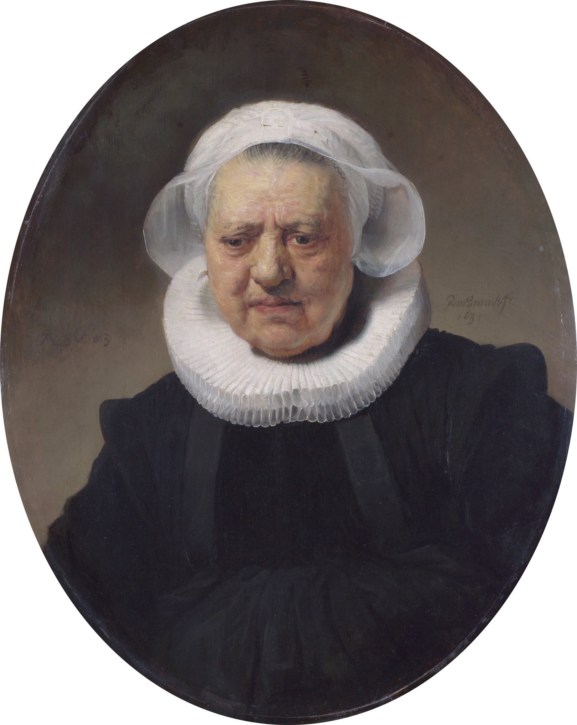 Portrait d'Aechje Claesdr. - Rembrandt