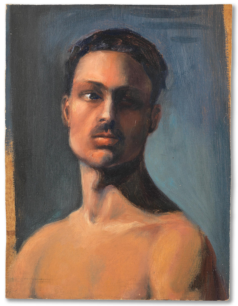 Portrait d’Amin Rihani par Khalil Gibran