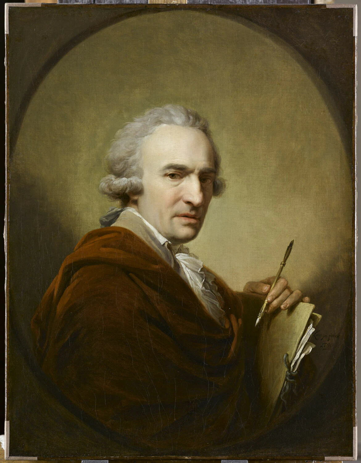 Portrait d'un artiste - Giovanni Battista Lampi