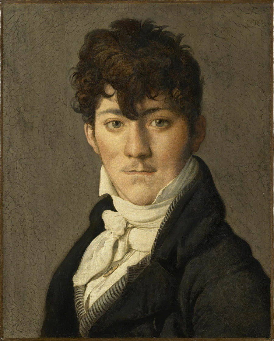 Portrait d'Auguste François Talma (1785-1812), peintre et officier de marine, neveu du tragédien Talma. - Jean-Auguste-Dominique Ingres