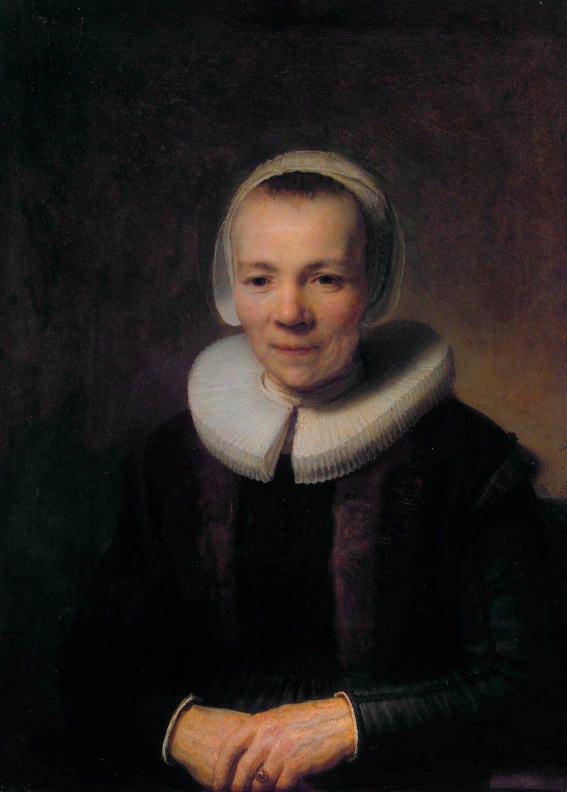 Portrait de Baertje Martens – Rembrandt, vers 1640