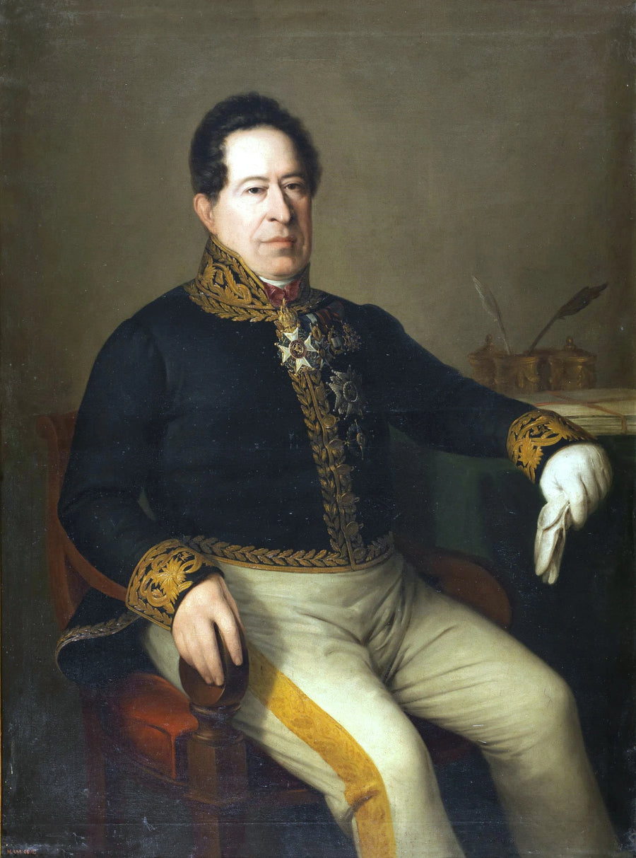 Portrait de Cesáreo María Sáenz et de la Barrera - Antonio María Esquivel