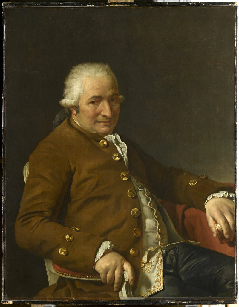 Portrait de Charles-Pierre Pécoul (1728-1794), beau-père de l'artiste - Jacques-Louis David