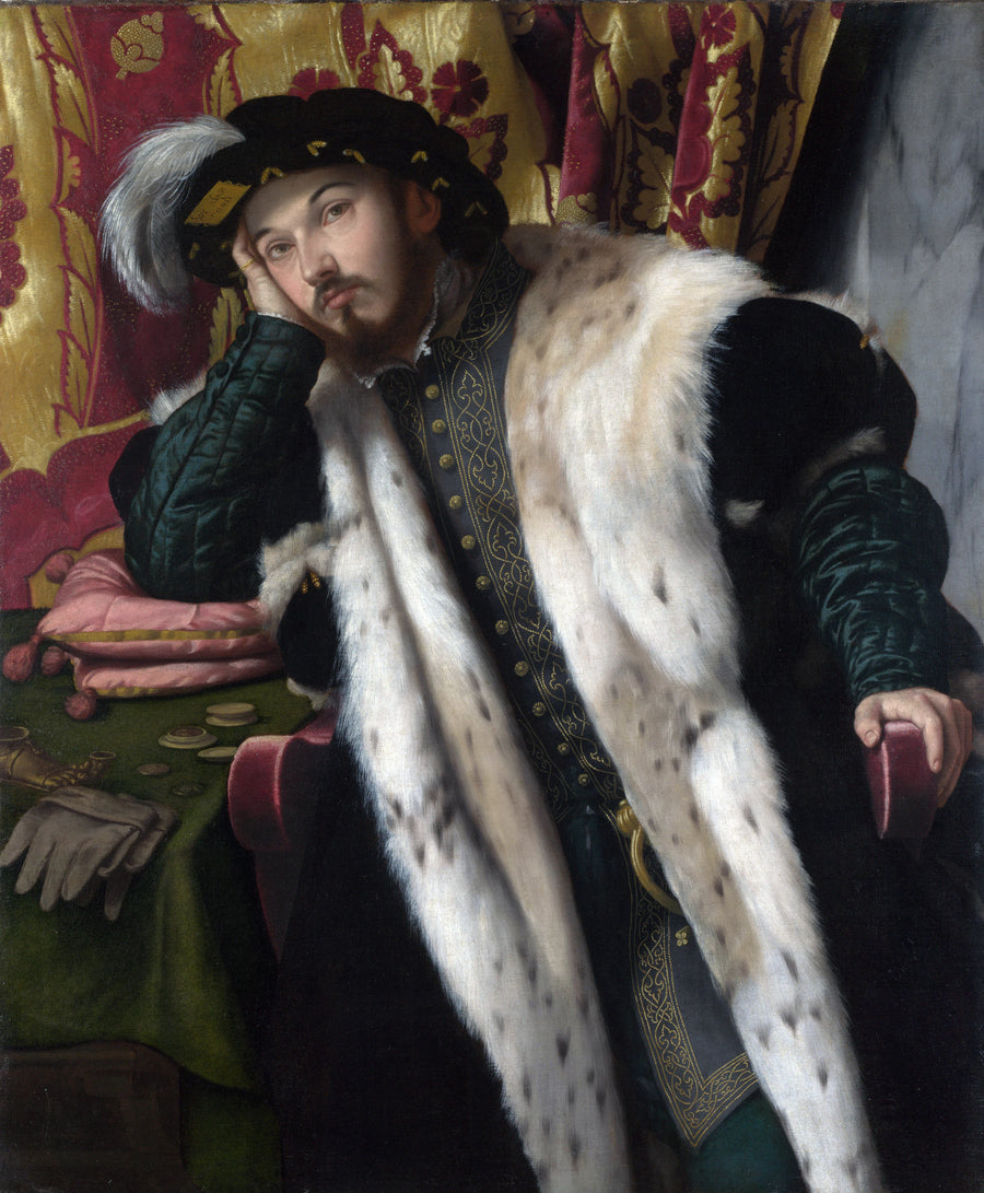 Portrait du Comte Fortunato Martinengo - Alessandro Bonvicino