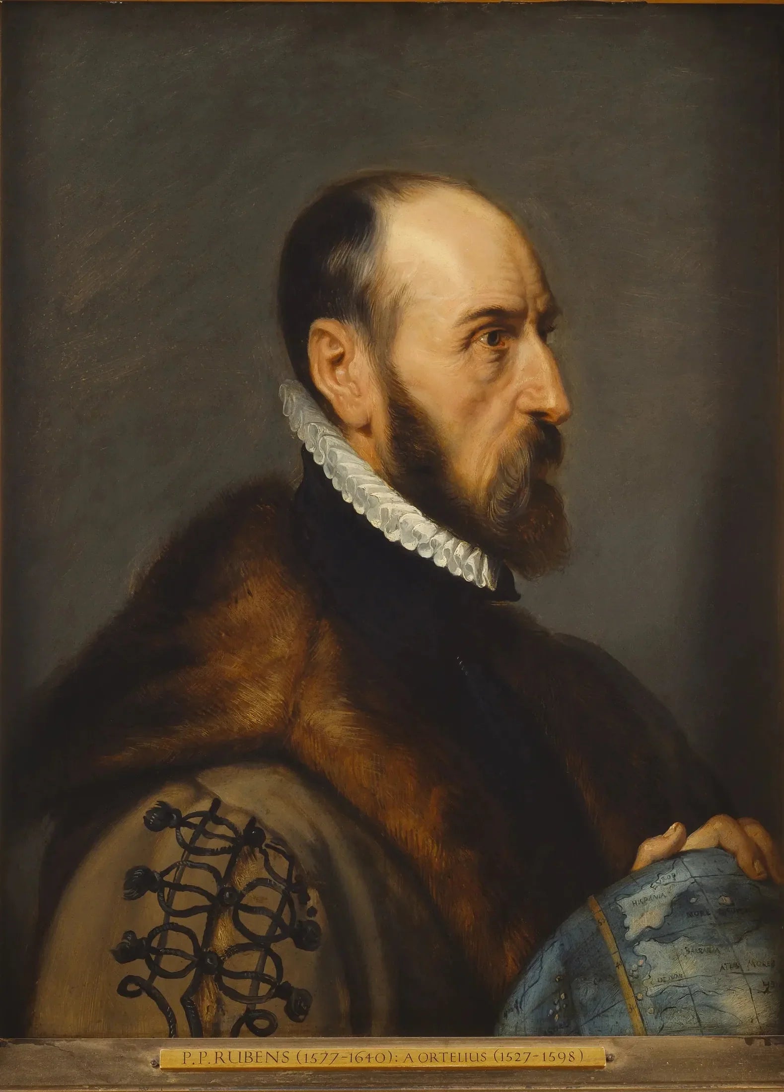 Portrait d'Abraham Ortelius - Peter Paul Rubens image 1 reproduction d’œuvre d’art à l’huile