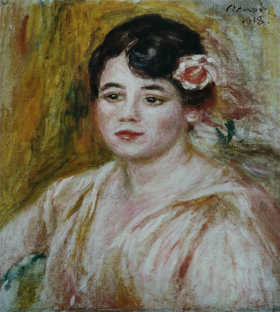Portrait d'Adèle Besson - Pierre-Auguste Renoir