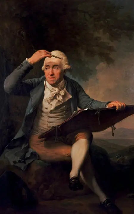 Portrait d'Adrian Zingg - Anton Graff