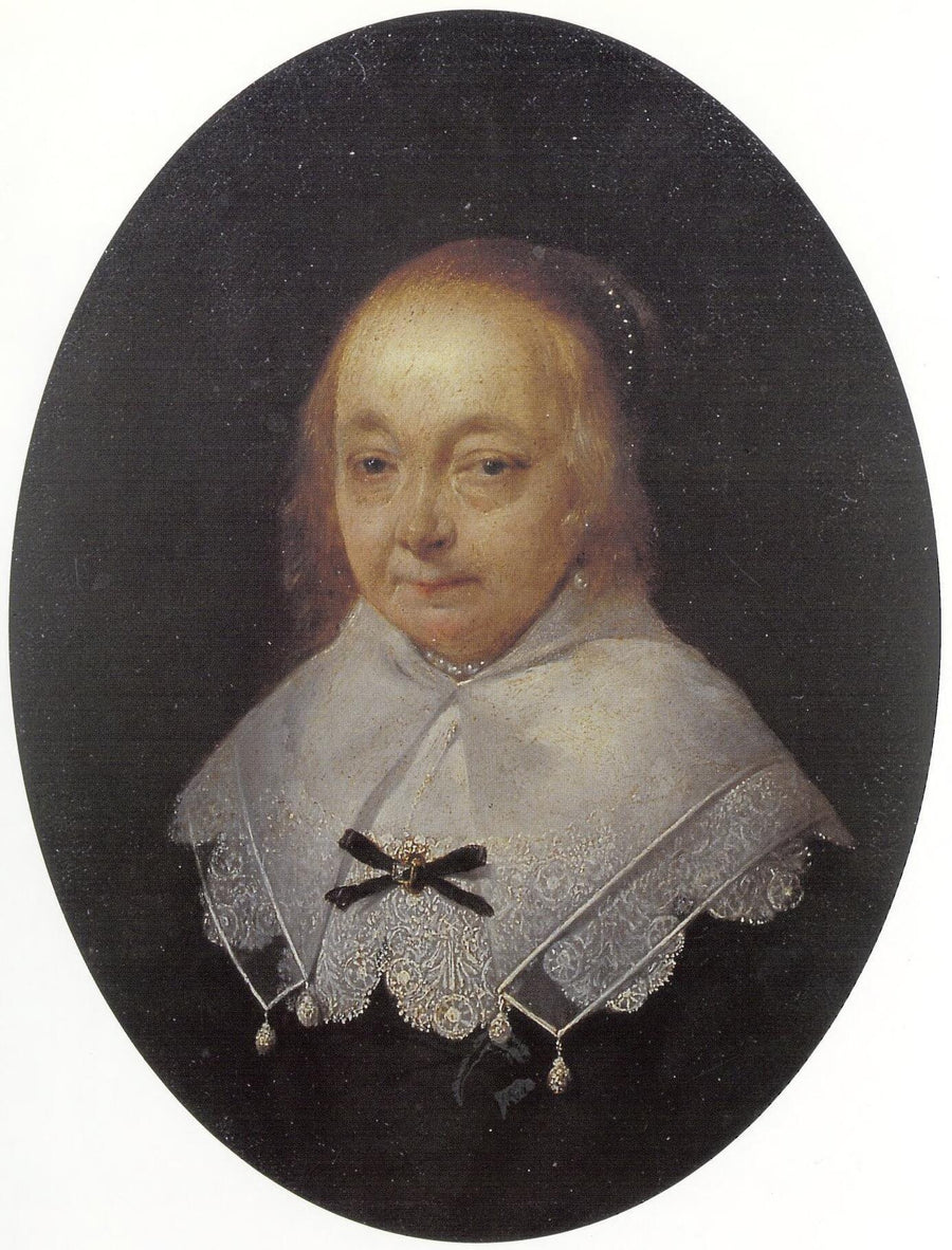 Portrait d'Adriana van Ruytenburgh, épouse d'Adriaen Pauw - Gerard ter Borch
