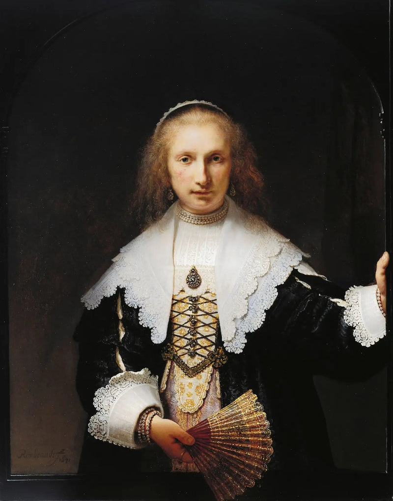 Portrait d'Agatha Bas - Rembrandt