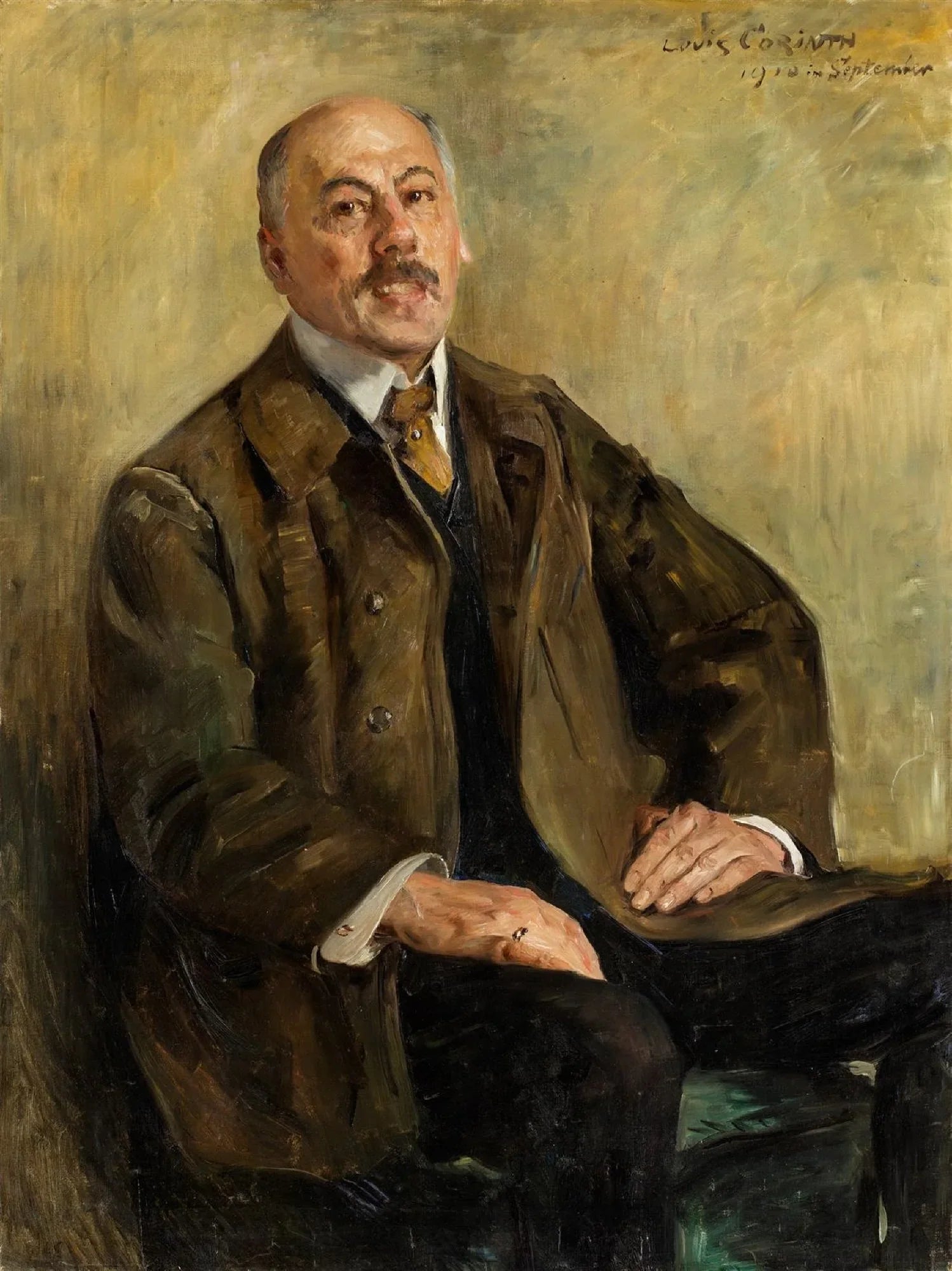 Portrait d'Albert Kaumann - Lovis Corinth image 1 reproduction d’œuvre d’art à l’huile