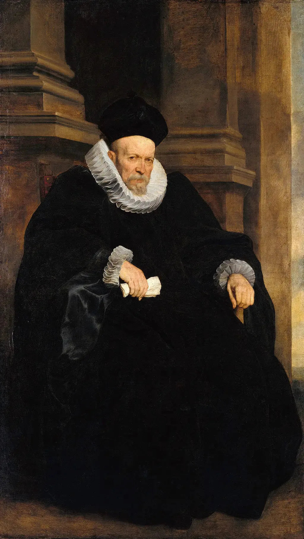 Portrait d'Alessandro Giustiniani-Longo (1554-1631) - Antoine van Dyck image 1 reproduction artisanale de tableau