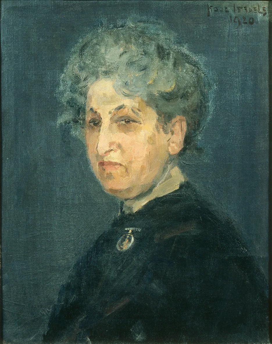Portrait d'Aletta Jacobs (1854-1929) - Isaac Israëls image 1 reproduction artisanale de tableau