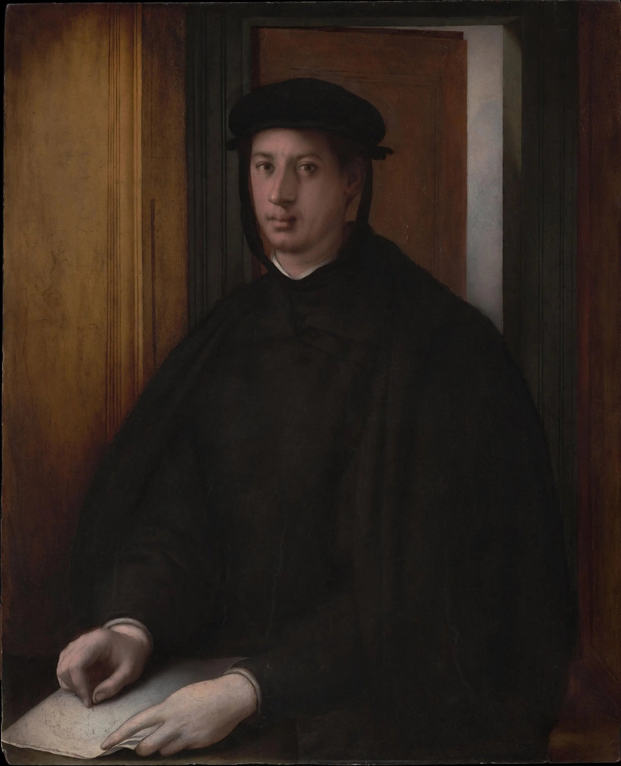 Portrait d'Alexandre de Médicis - Pontormo image 1 reproduction artisanale de tableau