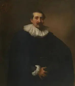 Portrait d'Alexandre della Faille 1589-1653, secrétaire de la ville d'Anvers - Antoine van Dyck