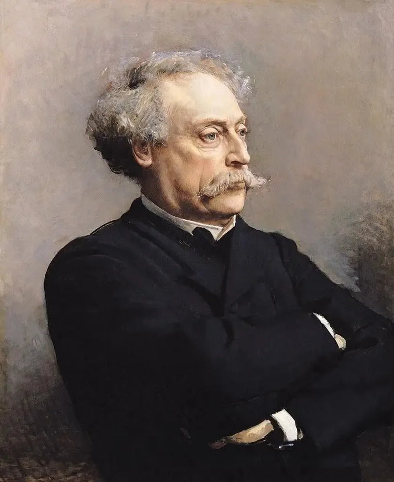 Portrait d'Alexandre Dumas fils - Léon Bonnat