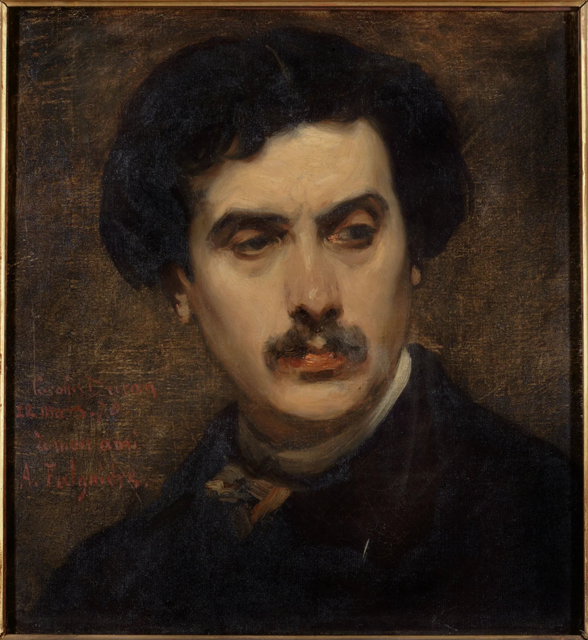 Portrait d'Alexandre Falguière - Carolus-Duran image 1 reproduction réalisée par Alpha Reproduction
