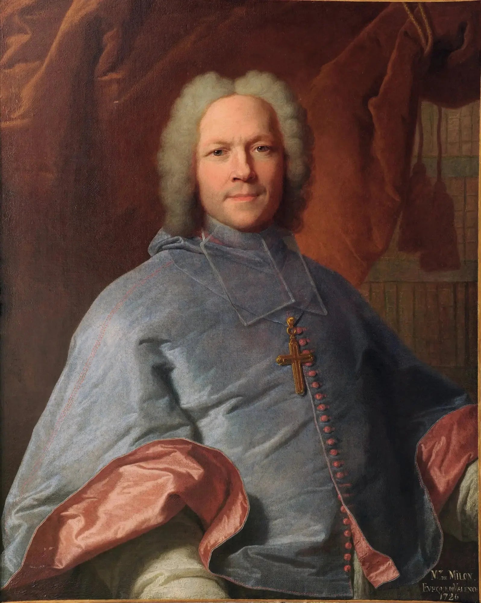 Portrait d'Alexandre Milon de Mesme - Hyacinthe Rigaud image 1 reproduction de peinture à l’huile