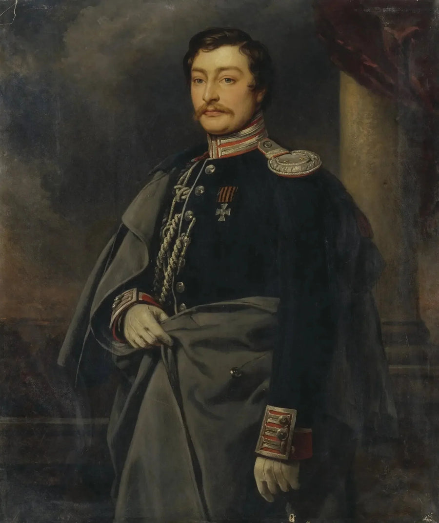 Portrait d'Alexandre P. von Benckendorff (1819 – 1851) - Charles de Steuben image 1 reproduction artisanale de tableau