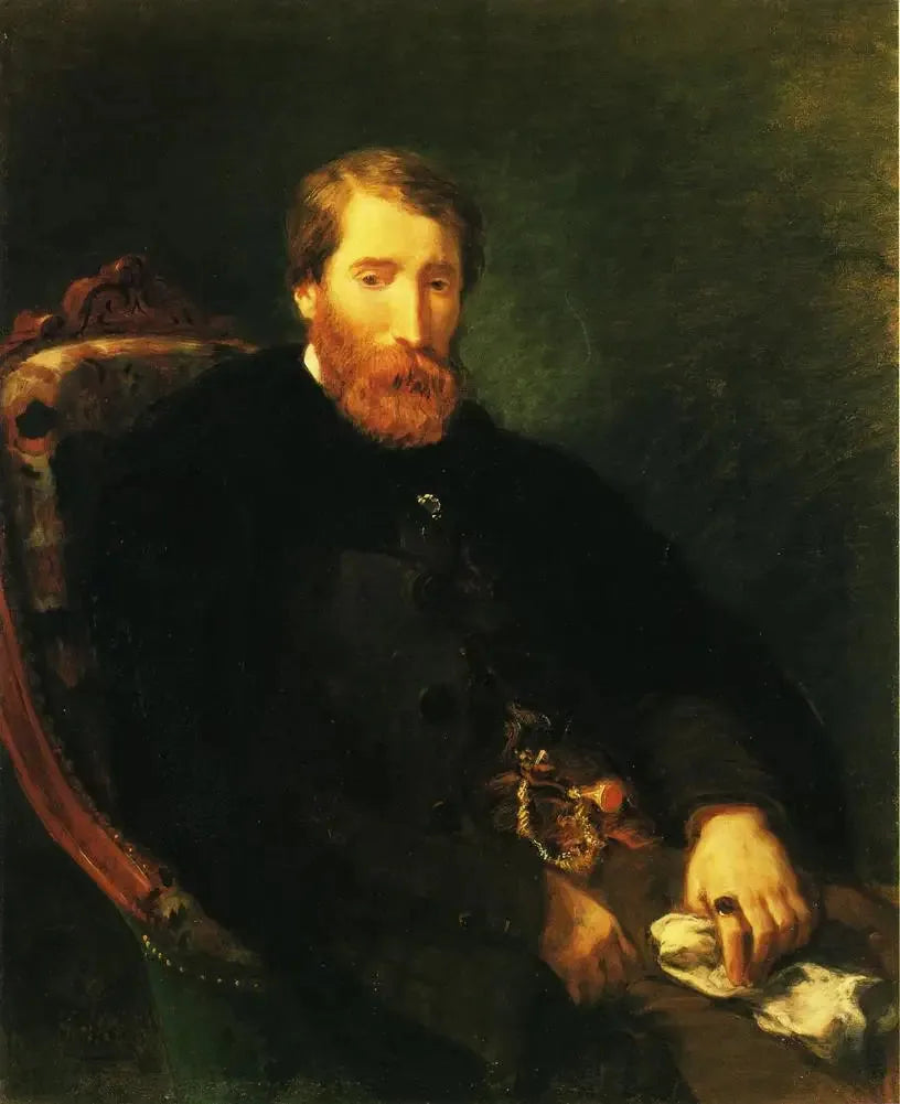 Portrait d'Alfred Bruyas - Eugène Delacroix