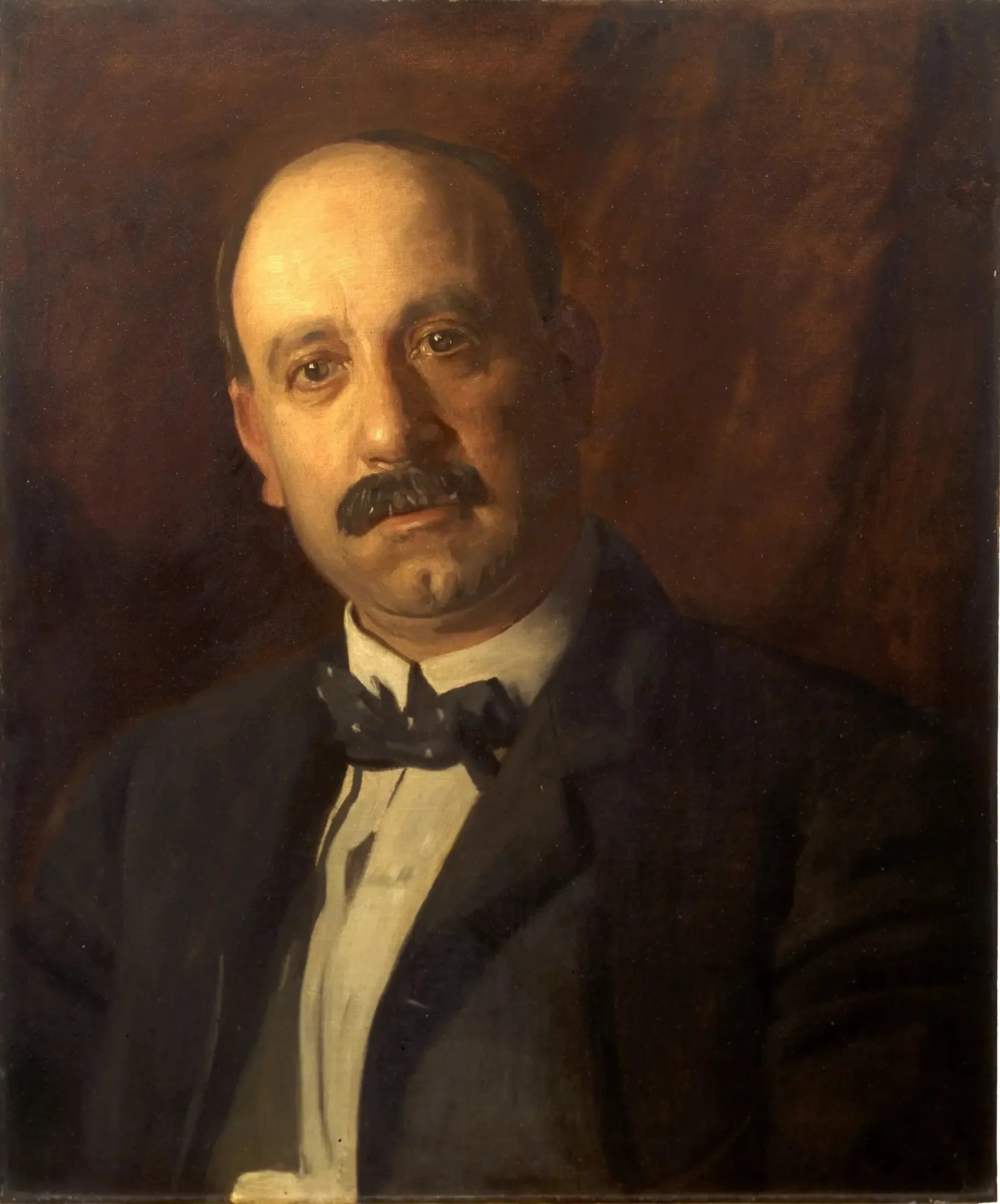 Portrait d'Alfred Bryan Wall - Thomas Eakins image 1 copie de tableau peinte à la main