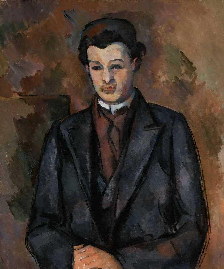 Portrait d'Alfred Hauge - Paul Cézanne