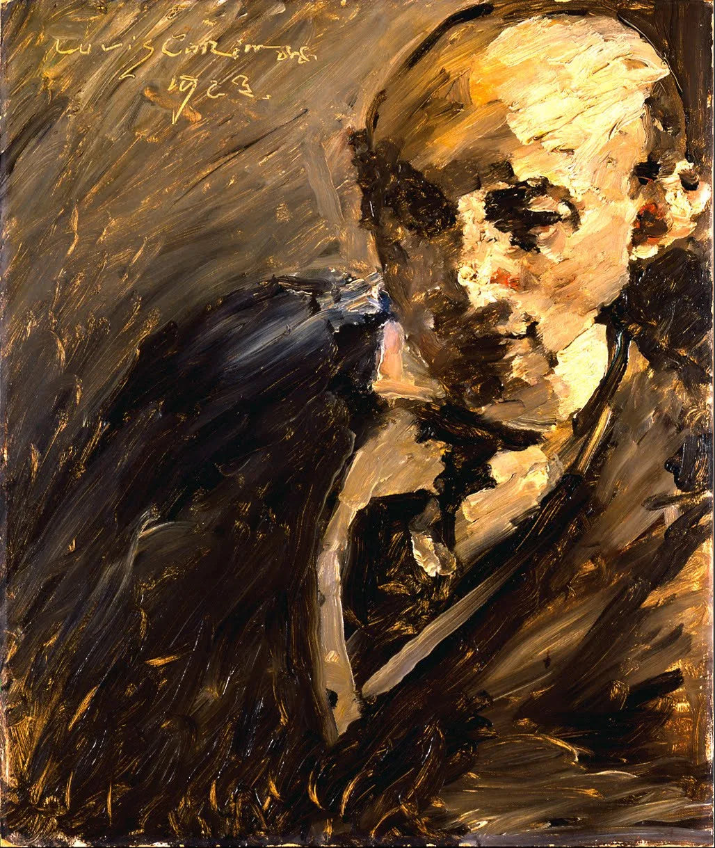 Portrait d'Alfred Kuhn - Lovis Corinth image 1 tableau peint à l’huile sur toile