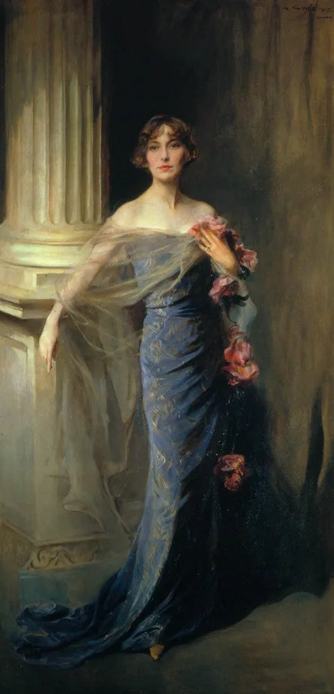 Portrait d'Alice Blanceflor de Bildt - Philip de László image 1 tableau peint à l’huile sur toile