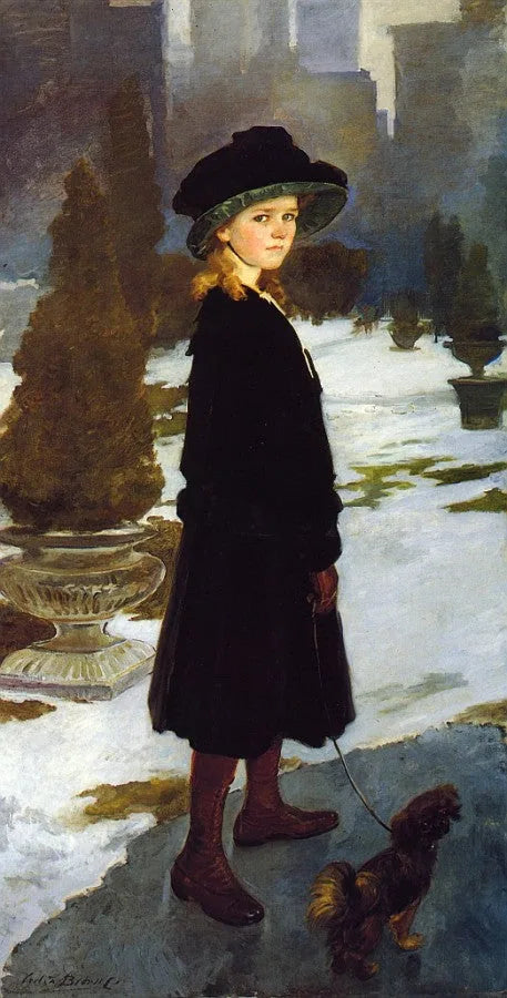 Portrait d'Alice Davison - Cecilia Beaux image 1 tableau peint à l’huile sur toile