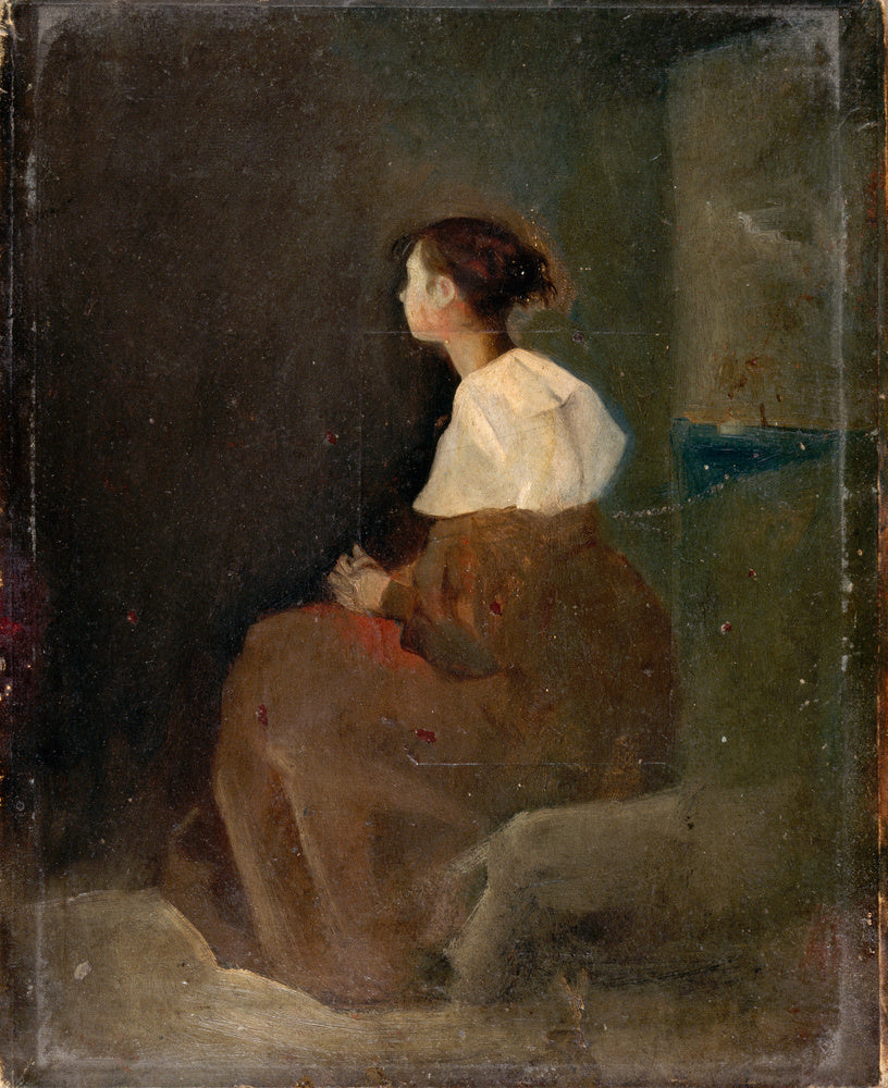 Portrait d'Aline Chassériau - Théodore Chassériau image 1 reproduction réalisée par Alpha Reproduction