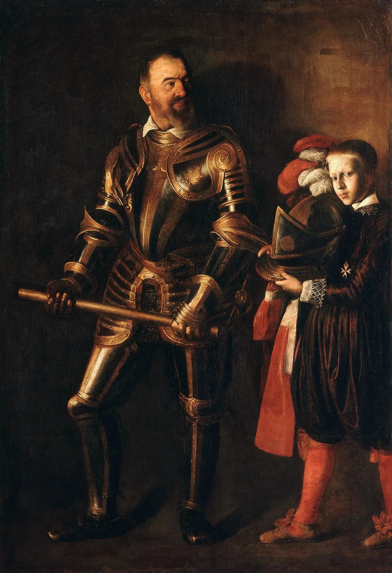 Portrait d'Alof de Wignacourt - Le Caravage image 1 tableau peint à l’huile sur toile