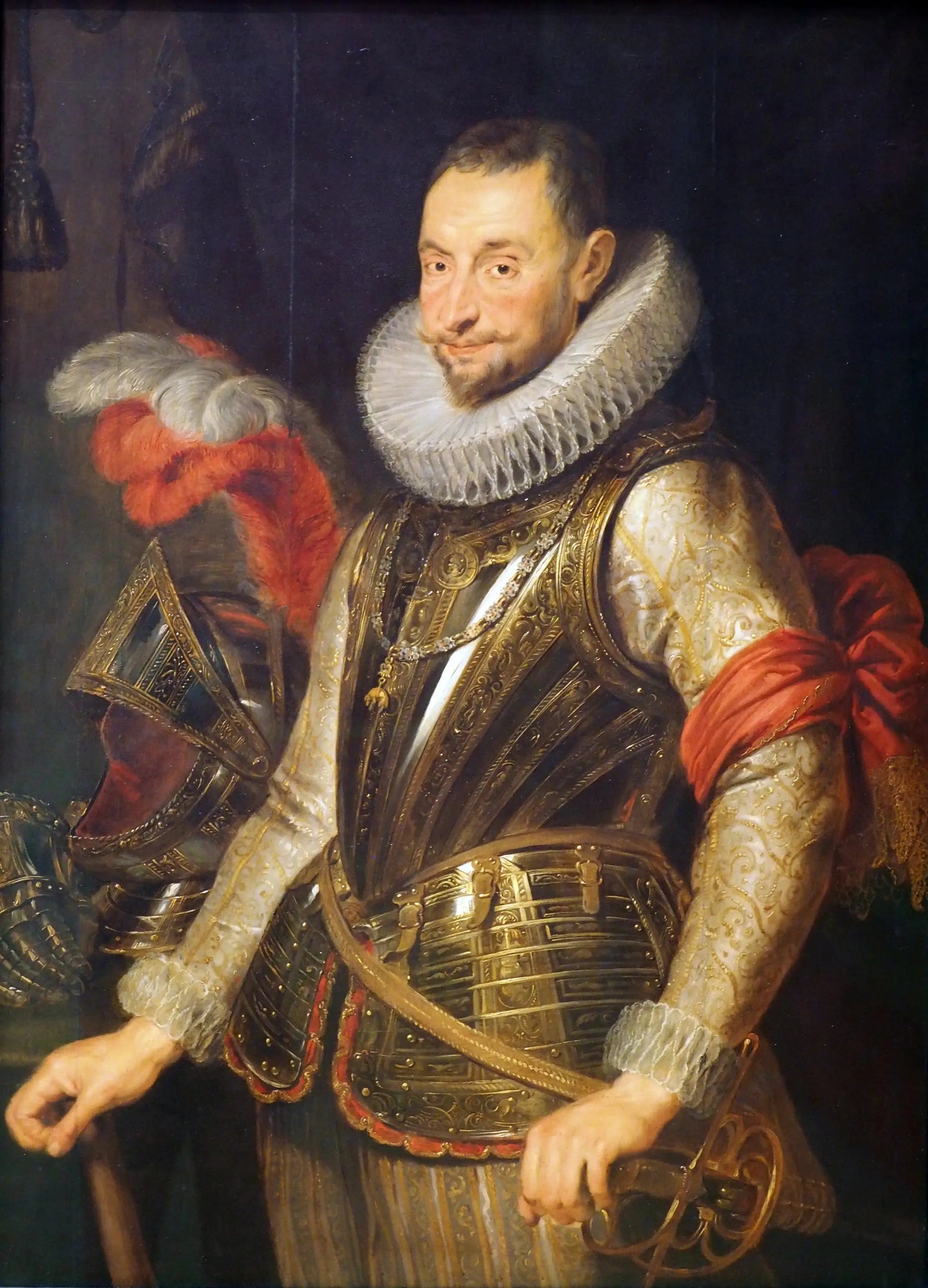 Portrait d'Ambrogio Spinola (1569-1630), après 1628 - Peter Paul Rubens image 1 reproduction de peinture à l’huile