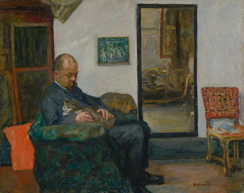 Portrait d'Ambroise Vollard - Pierre Bonnard