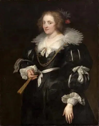 Portrait d'Amélie de Solms-Braunfels - Antoine van Dyck image 1 reproduction réalisée par Alpha Reproduction