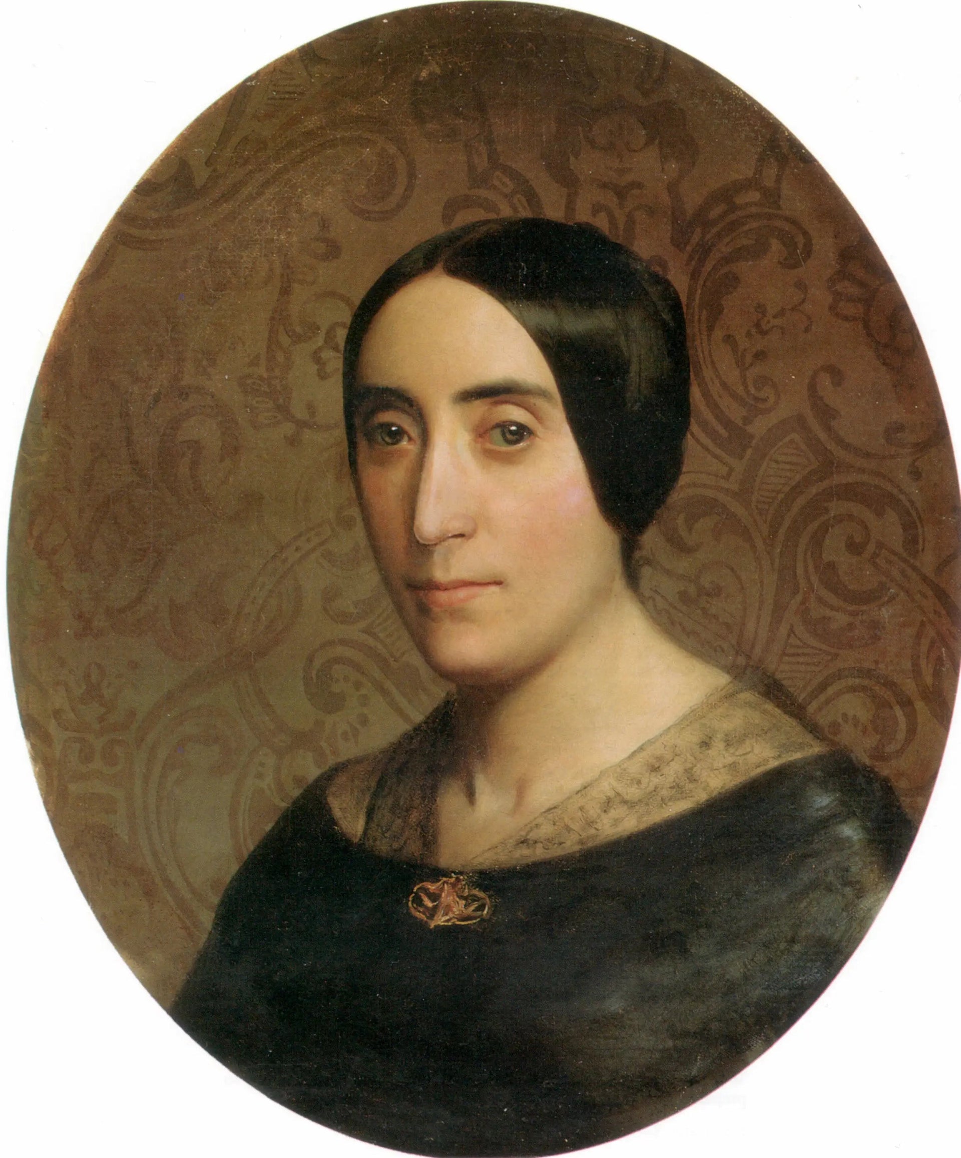 Portrait d'Amélina Dufaud, épouse Bouguereau, tante de l'artiste - Bouguereau image 1 reproduction de peinture à l’huile