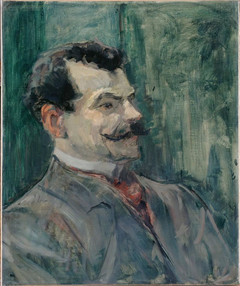 Portrait d'André Rivoire - Henri de Toulouse-Lautrec