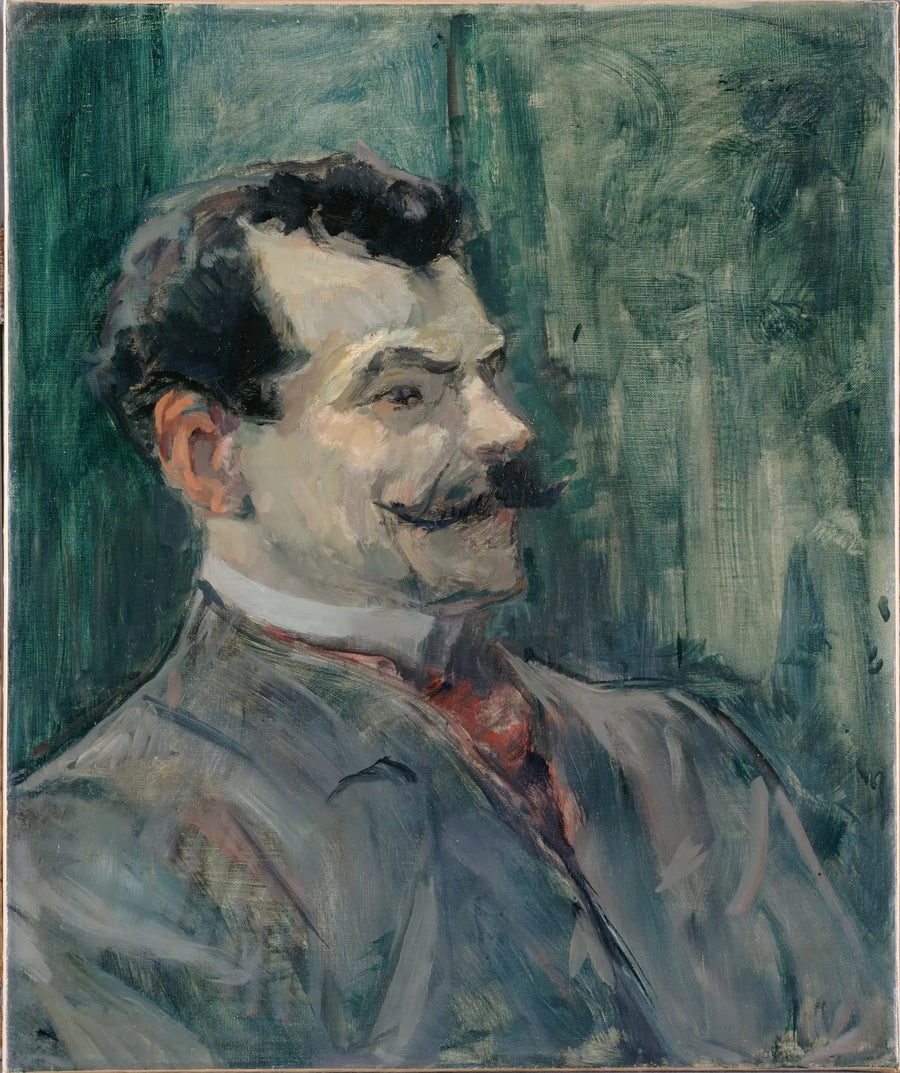 Portrait d'André Rivoire - Henri de Toulouse-Lautrec