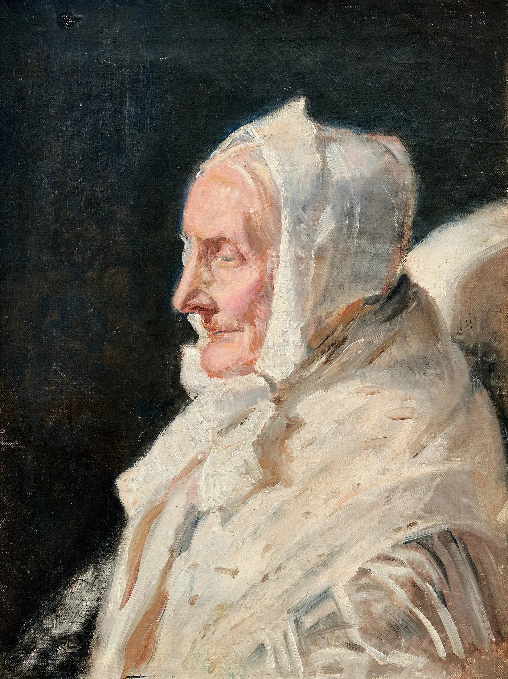 Portrait d'Ane Brøndum. - Michael Peter Ancher image 1 reproduction d’œuvre d’art à l’huile