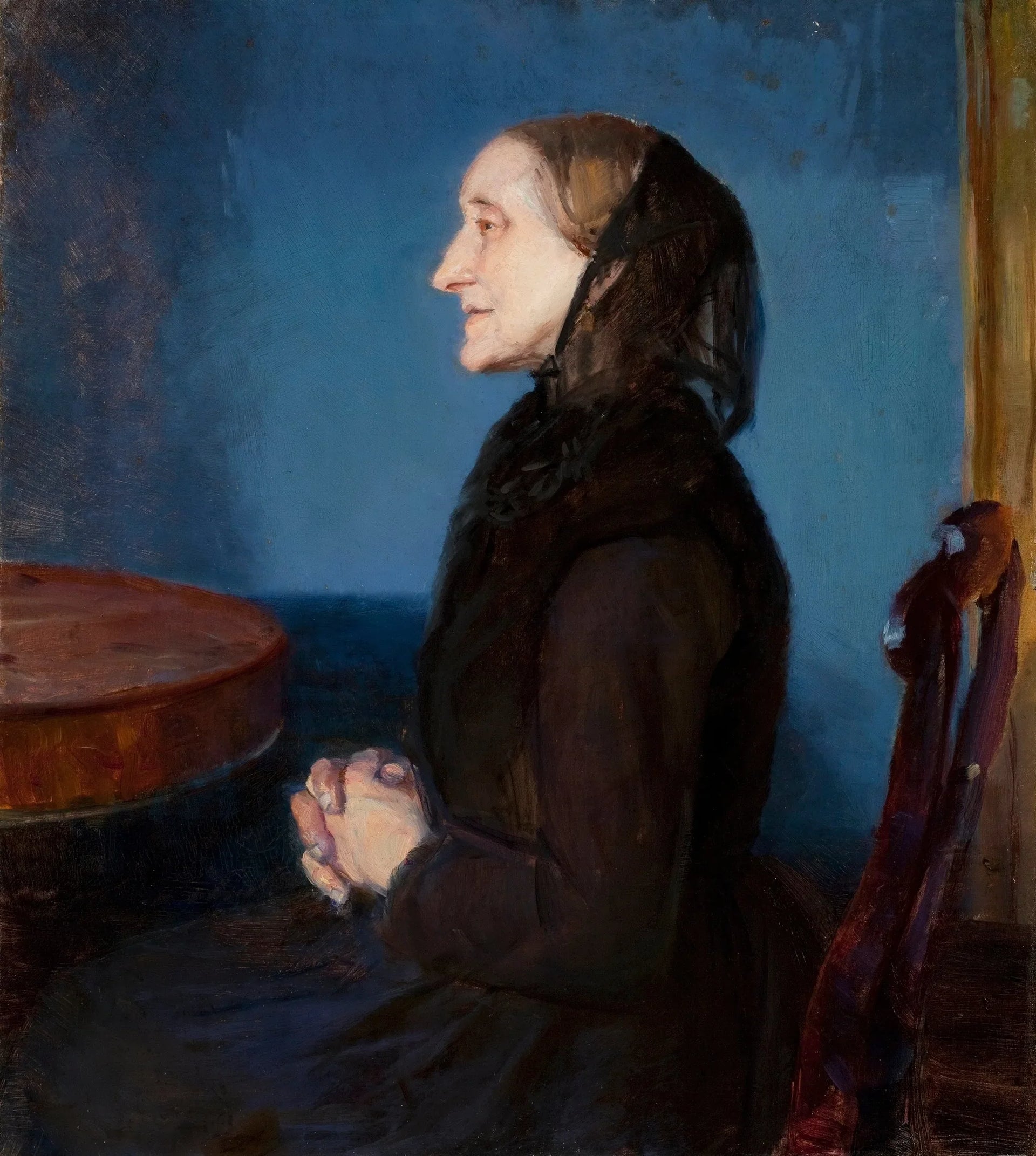 Portrait d'Ane Hedvig Brøndum - Anna Ancher image 1 reproduction de peinture à l’huile