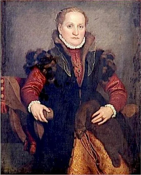 Portrait d'Angelica Agliardi de Nicolinis - Giovanni Battista Moroni image 1 copie peinte à la main à l’huile