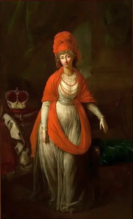 Portrait d'Anna Dorothée von Medem, duchesse de Courlande. - Anton Graff image 1 reproduction réalisée par Alpha Reproduction
