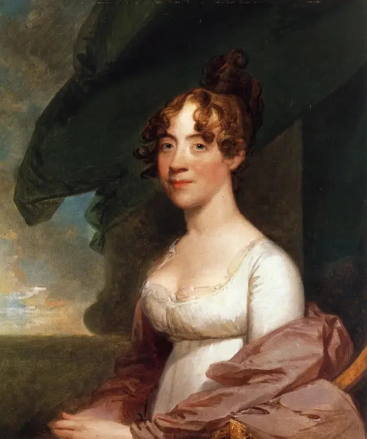 Portrait d'Anna Payne Cutts - Gilbert Stuart image 1 copie peinte à la main à l’huile