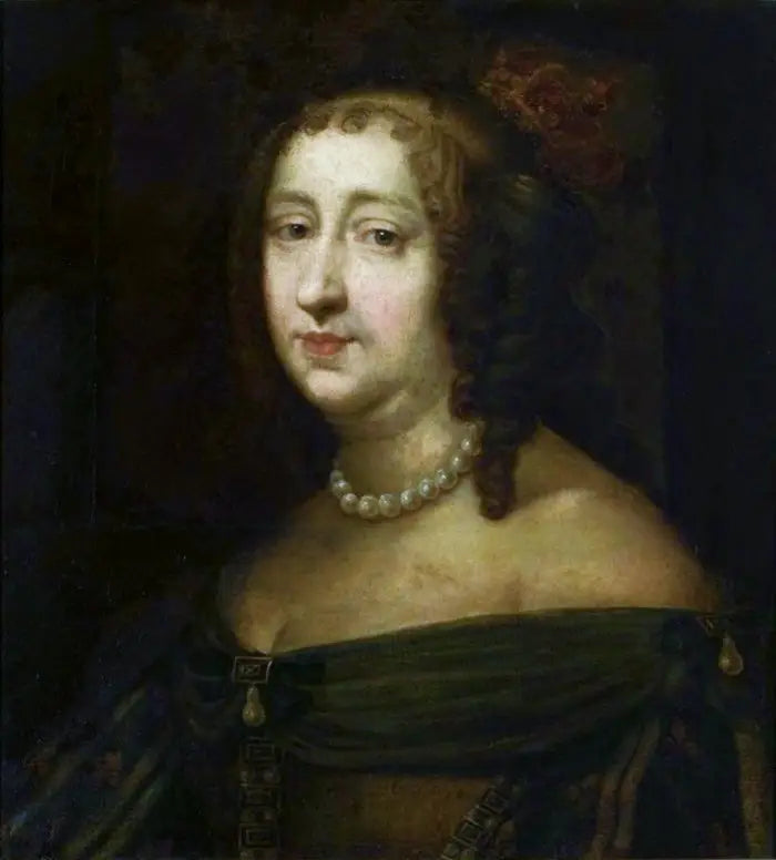 Portrait d'Anne d'Autriche (1601-1666). - Pierre Mignard image 1 copie peinte à la main à l’huile