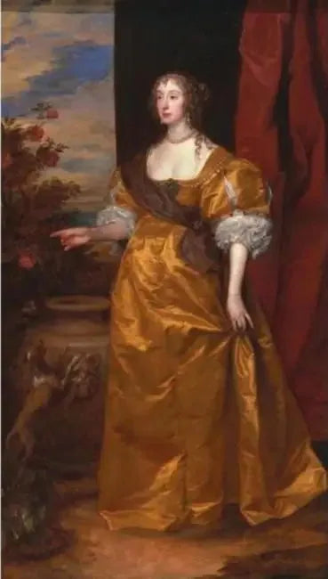 Portrait d'Anne Killigrew (1607-1641), épouse de George Kirke - Antoine van Dyck image 1 copie peinte à la main à l’huile