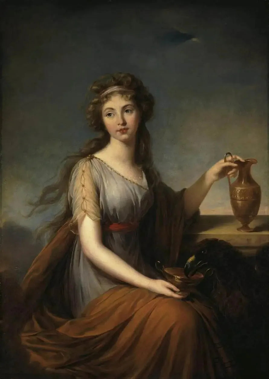 Portrait d'Anne Pitt en Hébé - Élisabeth Vigée Le Brun