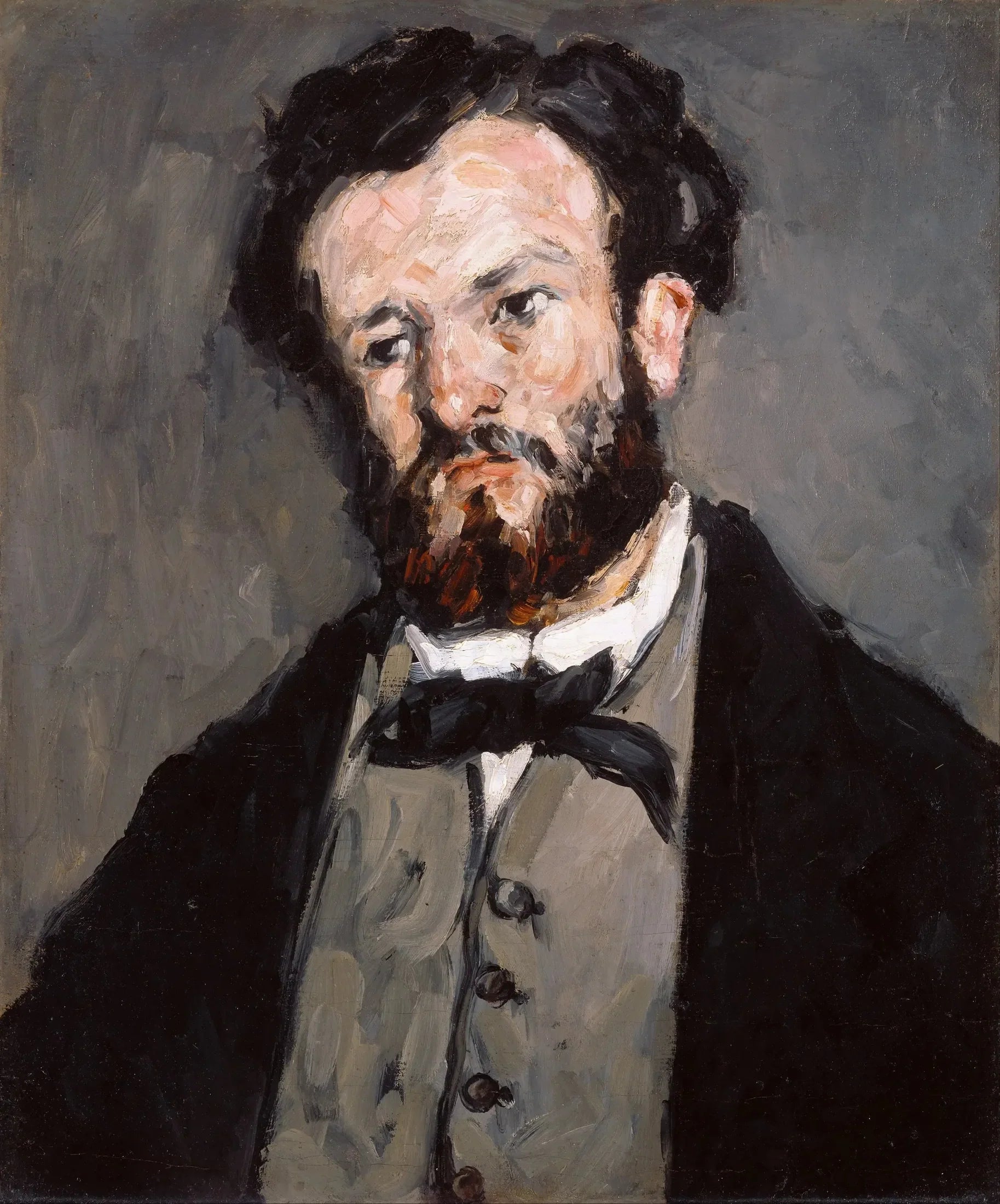 Portrait d'Anthony Valabrègue - Paul Cézanne image 1 tableau peint à l’huile sur toile