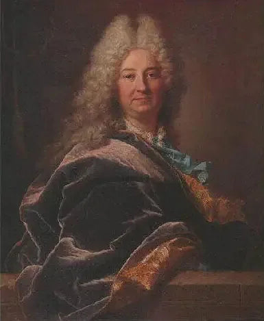 Portrait d'Antoine Bernard Bouhier - Hyacinthe Rigaud image 1 tableau peint à l’huile sur toile