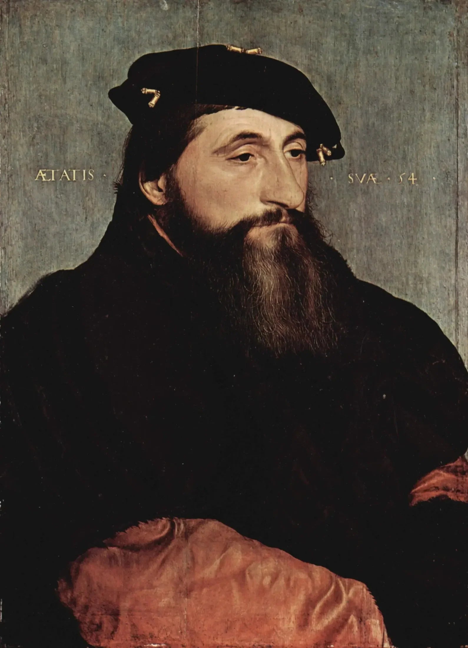 Portrait d'Antoine le Bon, duc de Lorraine - Hans Holbein le Jeune image 1 reproduction réalisée par Alpha Reproduction