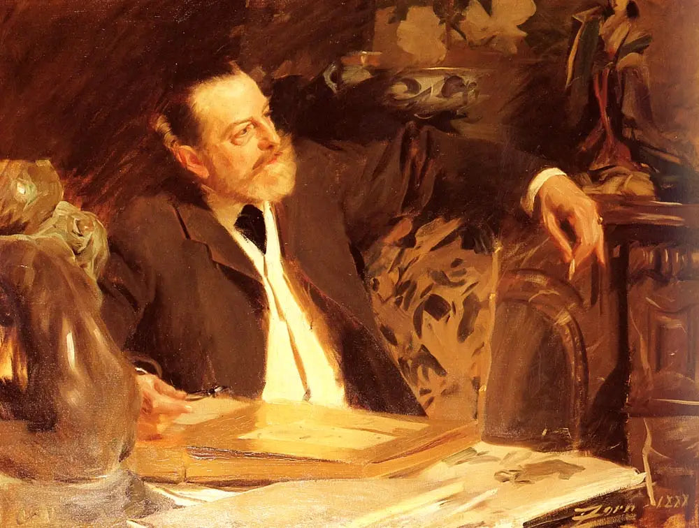 Portrait d'Antonin Proust - Anders Zorn image 1 reproduction réalisée par Alpha Reproduction