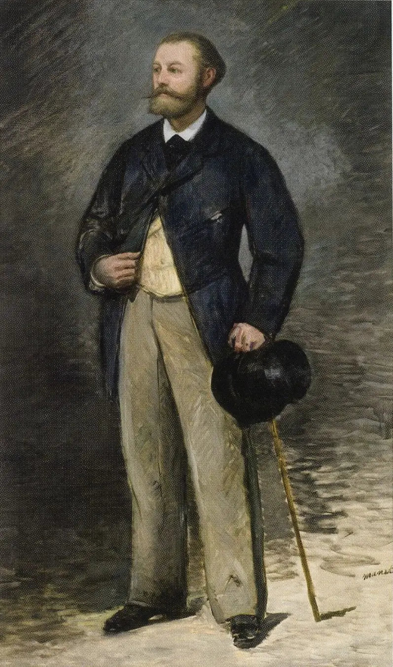 Portrait d'Antonin Proust, Ministre des Beaux-Arts - Édouard Manet image 1 copie peinte à la main à l’huile