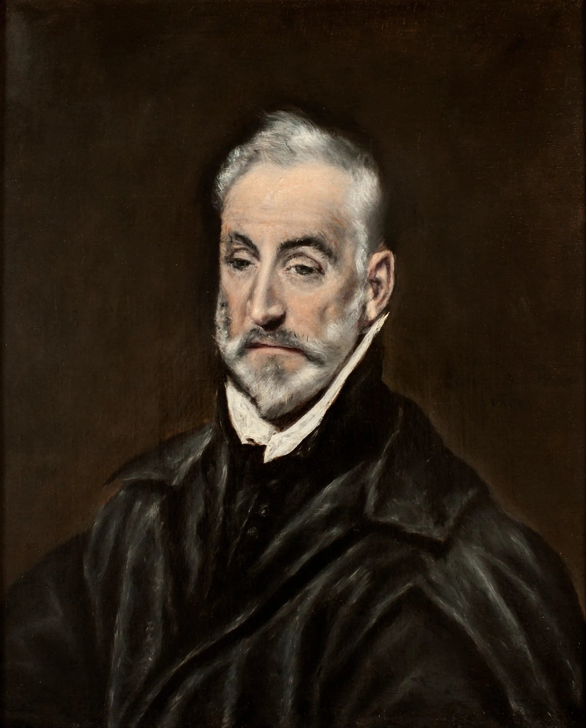 Portrait d'Antonio Covarrubias - El Greco image 1 reproduction de peinture à l’huile